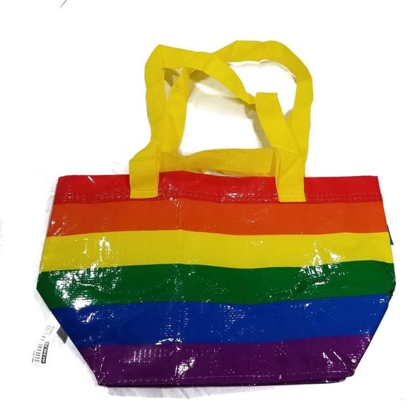 IKEA Handbags - IKEA Small Rainbow Pride LGBTQ+ Tote Bag